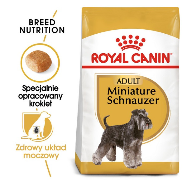 Royal Canin Miniature Schnauzer Adult karma sucha dla psów dorosłych rasy schnauzer miniaturowy 3kg