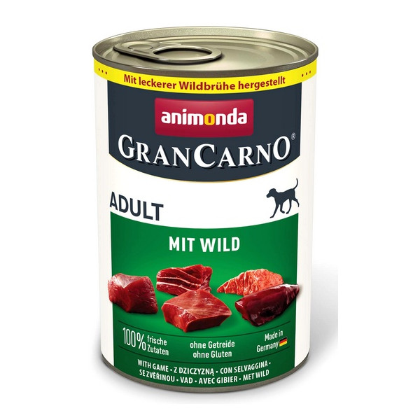 Animonda GranCarno Original Adult Wild Dziczyzna puszka 400g