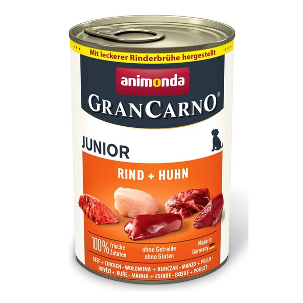 Animonda GranCarno Original Junior Rind Huhn Wołowina + Kurczak puszka 400g