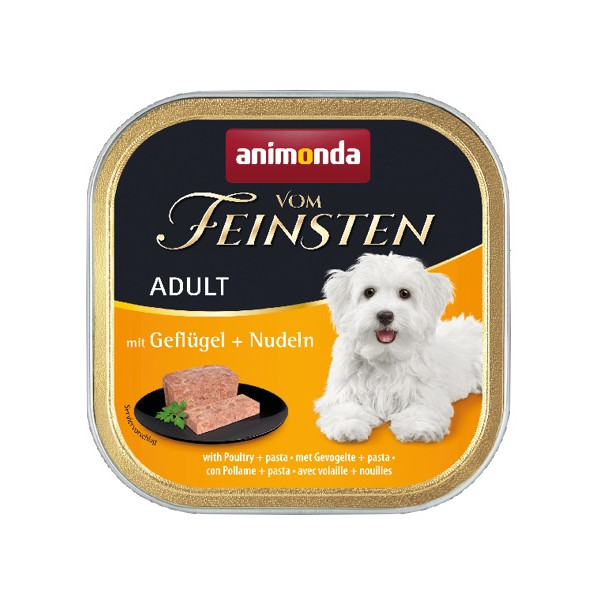 Animonda vom Feinsten Dog Adult Drób i Makaron 150g