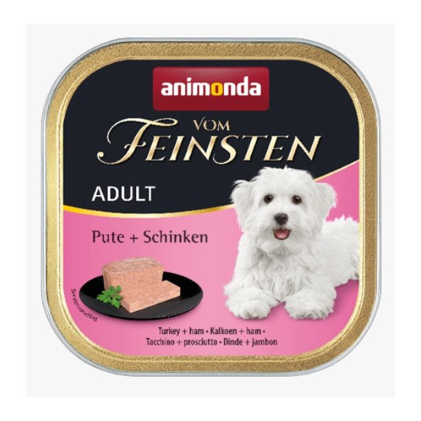 Animonda vom Feinsten Dog Indyk i Szynka 150g