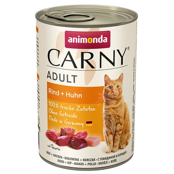 Animonda Carny Adult Wołowina + Kurczak puszka 400g