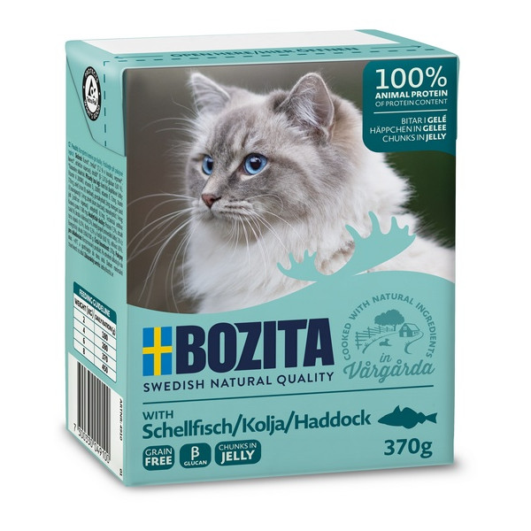 Bozita z Rybą Morską (dorszem) kawałki w galaretce kartonik 370g