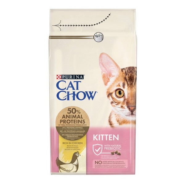 Purina Cat Chow Kitten z Kurczakiem 1,5kg