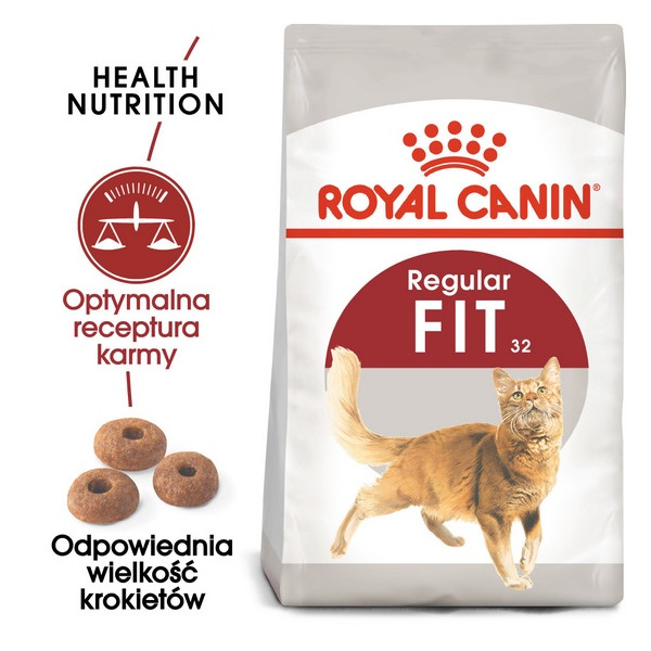 Royal Canin Fit karma sucha dla kotów dorosłych, wspierająca idealną kondycję 400g