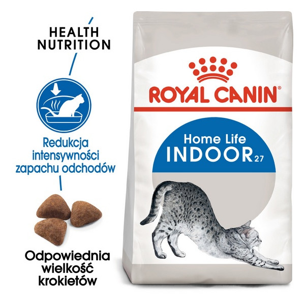Royal Canin Indoor karma sucha dla kotów dorosłych, przebywających wyłącznie w domu 400g