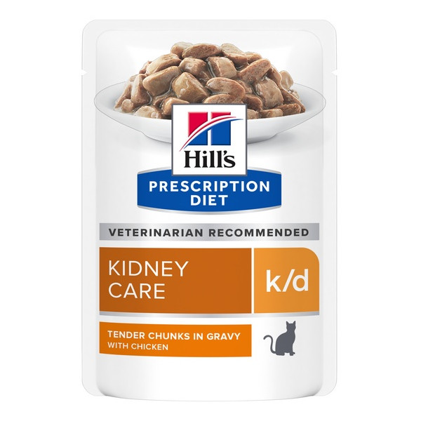 Hill's Prescription Diet k/d Feline Kurczak saszetka 85g