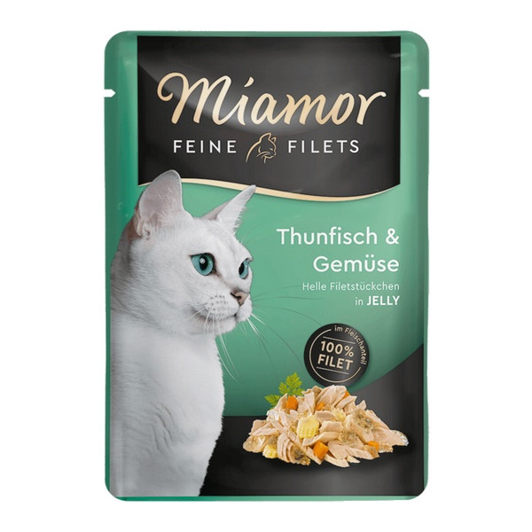 Miamor Feine Filets Tuńczyk & Warzywa saszetka 100g