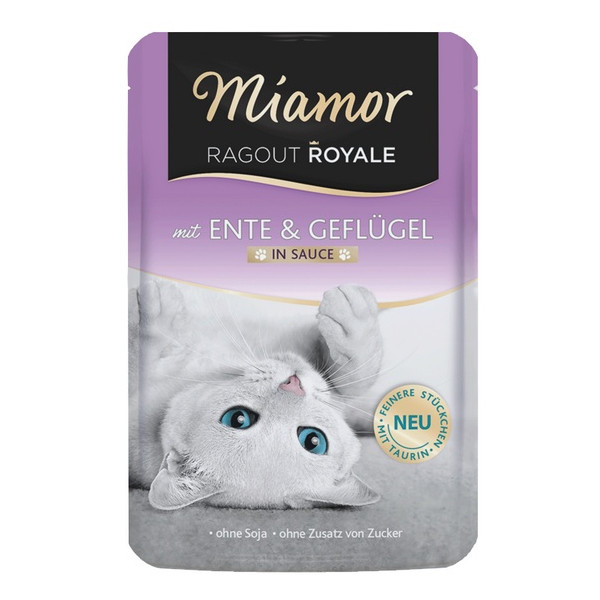 Miamor Ragout Royale z Kaczką i Drobiem w sosie saszetka 100g