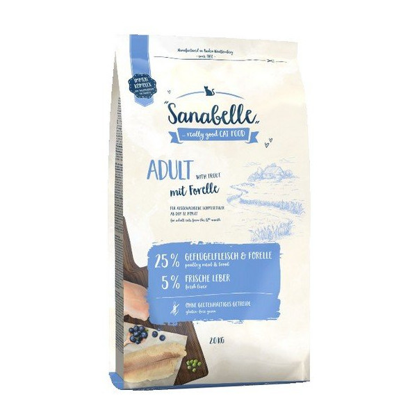 Sanabelle Adult z pstrągiem 2kg