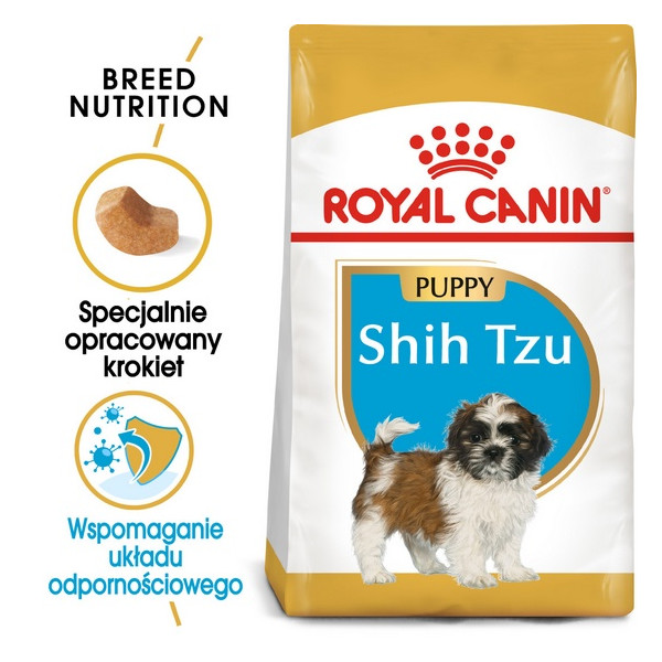 Royal Canin Shih Tzu Puppy karma sucha dla szczeniąt do 10 miesiąca, rasy shih tzu 0,5kg