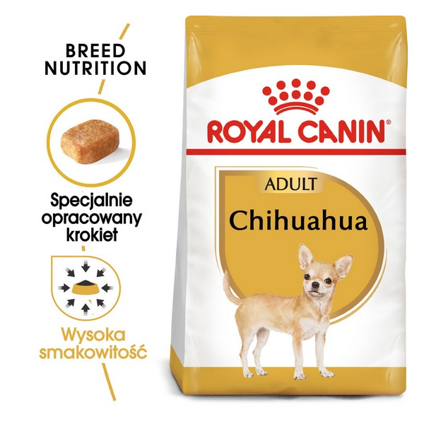 Royal Canin Chihuahua Adult karma sucha dla psów dorosłych rasy chihuahua 1,5kg