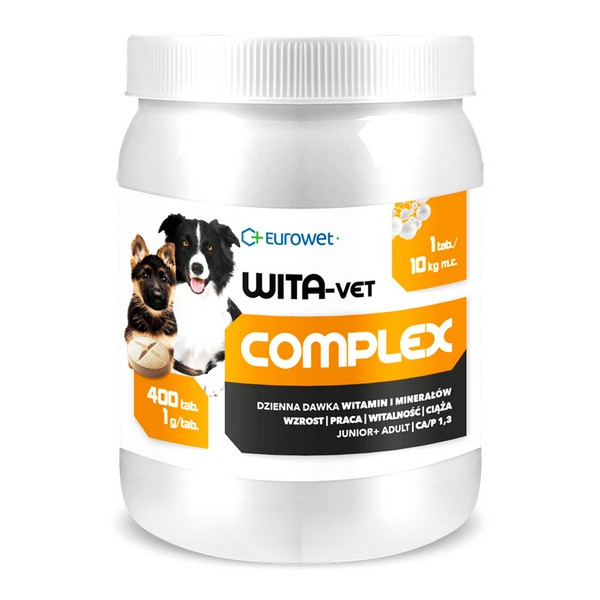 Wita-Vet Complex 1g 400tabl