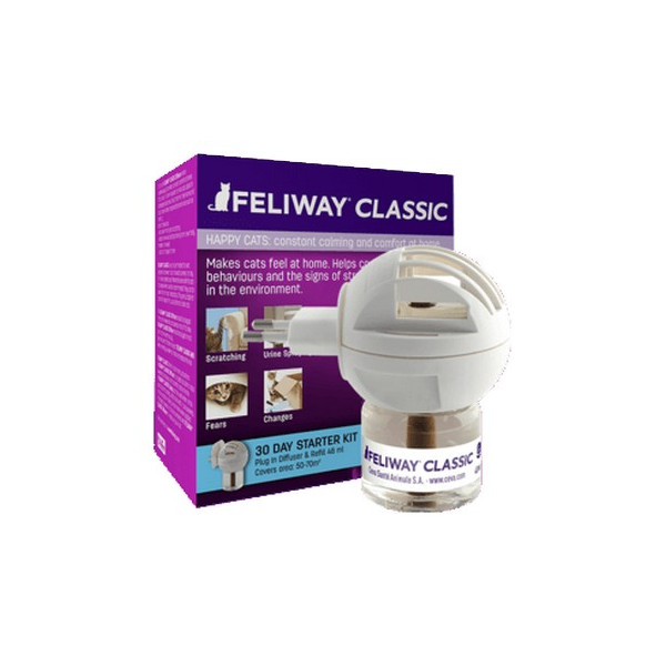 Feliway Classic - kocie feromony Zestaw Startowy (Dyfuzor+wkład)