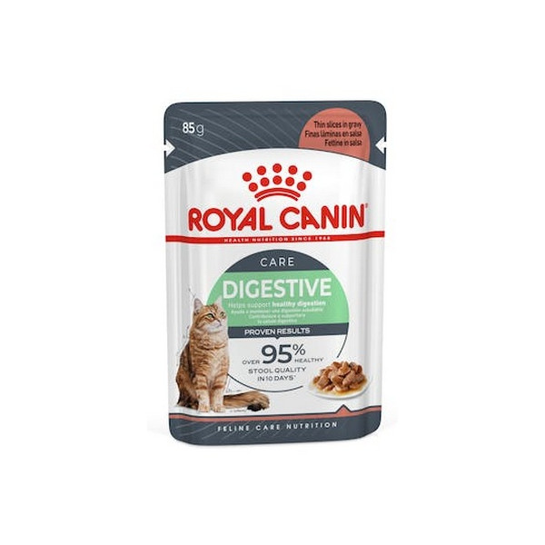 Royal Canin Digestive Care karma mokra w sosie dla kotów dorosłych, wrażliwy przewód pokarmowy saszetka 85g