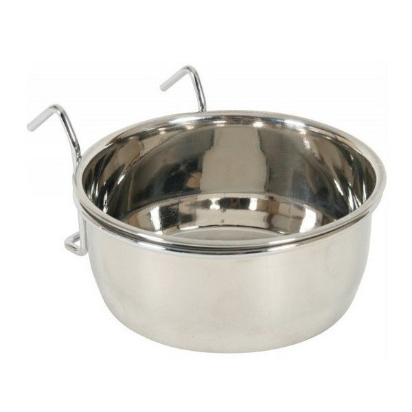 Zolux Miska zawieszana Inox 7cm 0,14L [475100]