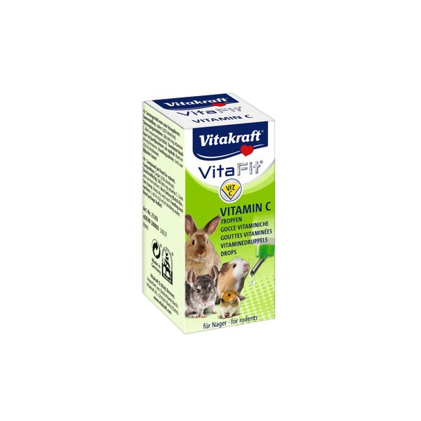 Vitakraft Vita Fit + witamina C 10ml - Krople dla gryzoni [25103]