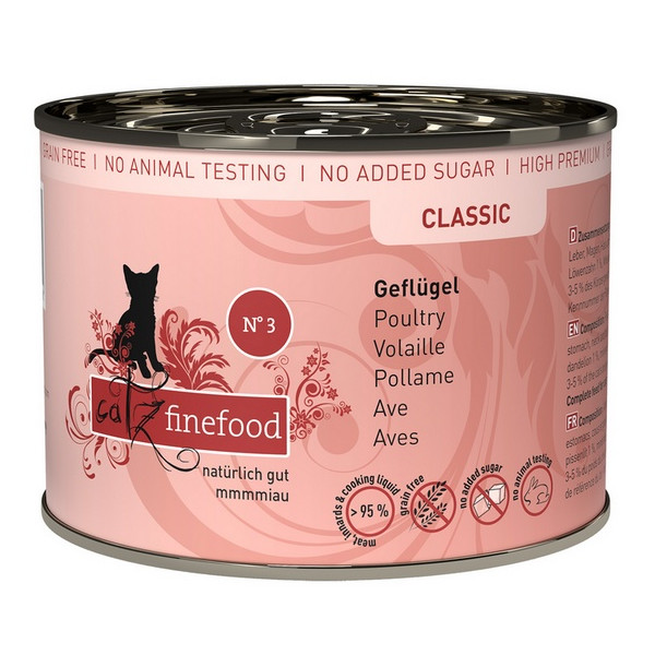 Catz Finefood Classic N.03 Drób puszka 200g