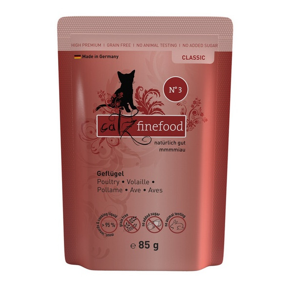 Catz Finefood Classic N.03 Drób saszetka 85g