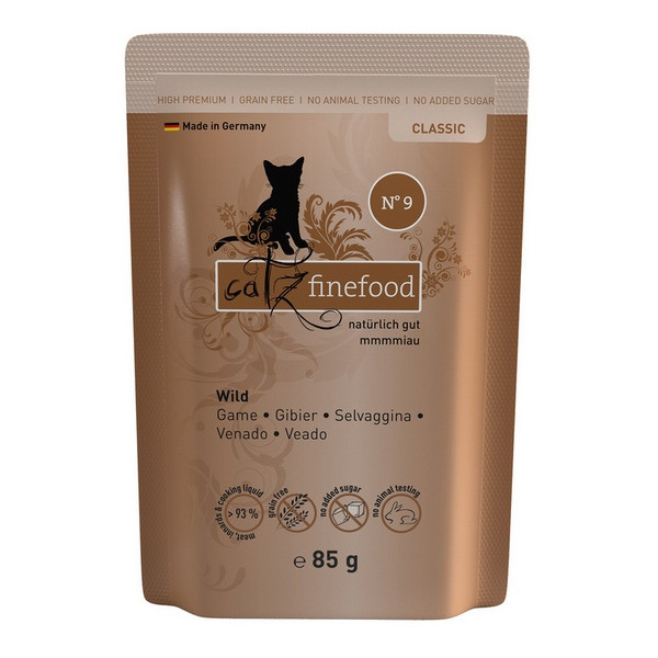 Catz Finefood Classic N.09 Dziczyzna saszetka 85g