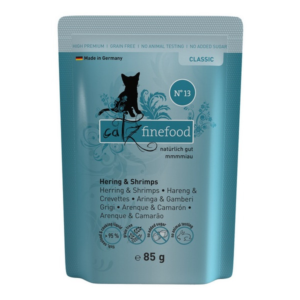 Catz Finefood Classic N.13 Śledź i Krewetki saszetka 85g