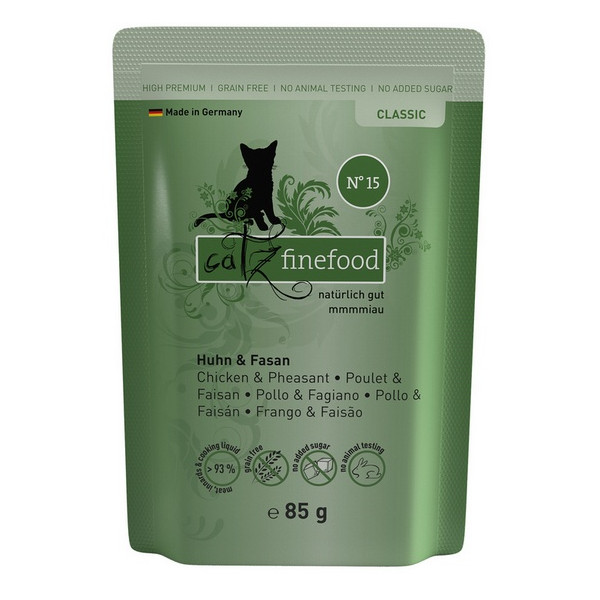 Catz Finefood Classic N.15 Kurczak i Bażant saszetka 85g