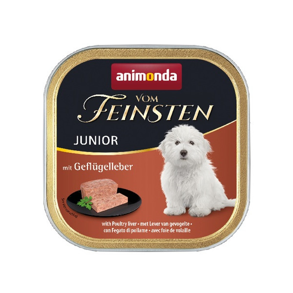 Animonda vom Feinsten Dog Junior Wątróbka drobiowa 150g