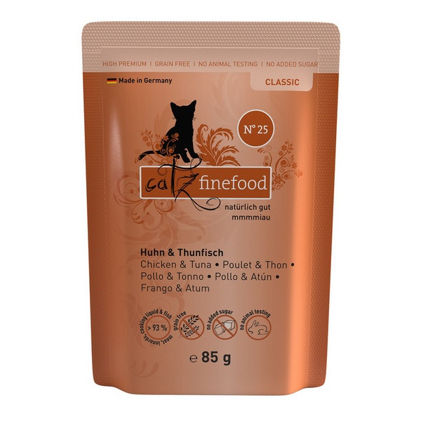 Catz Finefood Classic N.25 Kurczak i Tuńczyk saszetka 85g