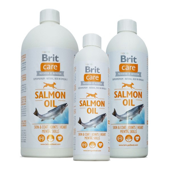 Brit Care Salmon Oil (100% olej z łososia) 1000 ml