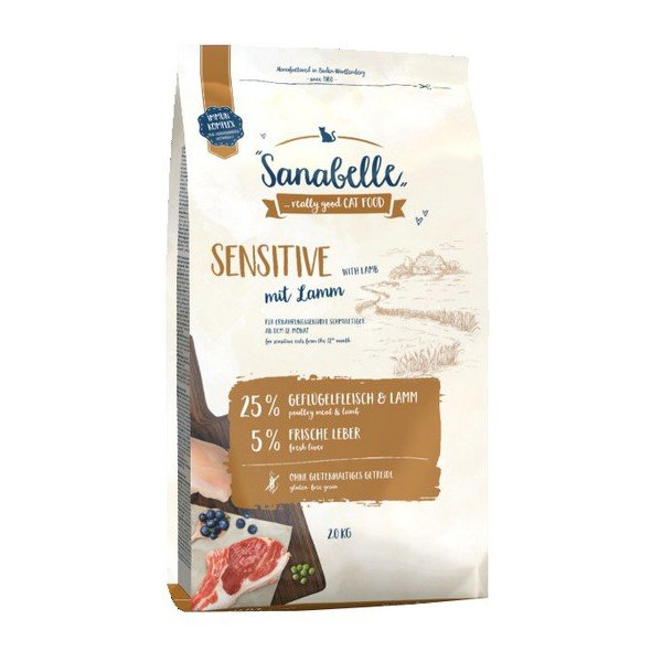 Sanabelle Adult Sensitive z jagnięciną 10kg