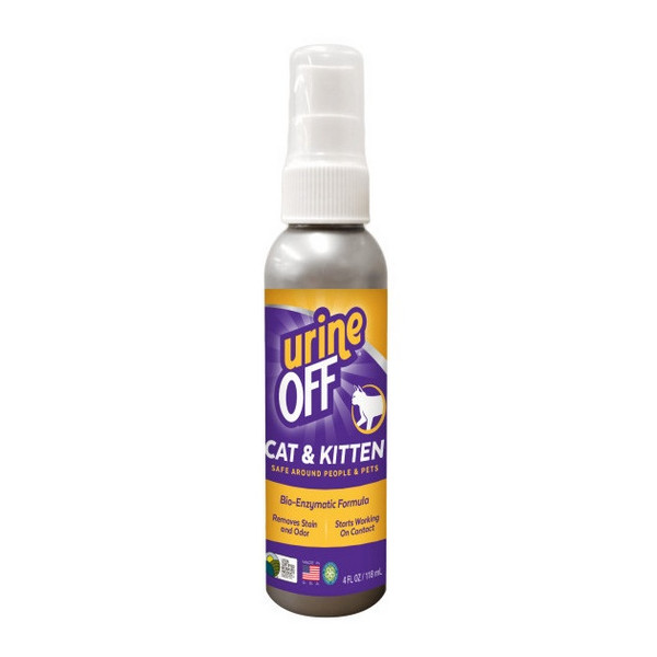 Urine Off Cat & Kitten Formula - do usuwania plam moczu 118ml