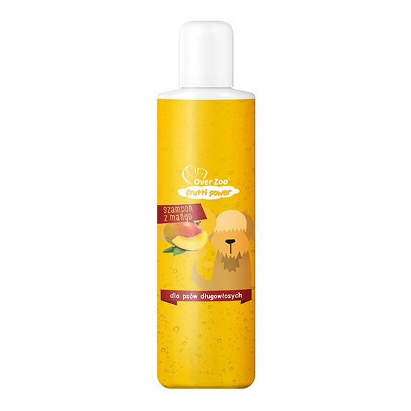 Over Zoo Frutti Power Szampon o zapachu mango - psy długowłose 200ml