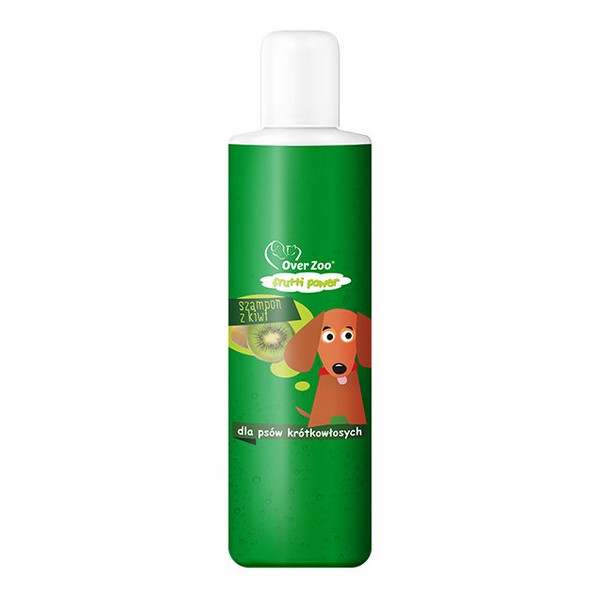 Over Zoo Frutti Power Szampon o zapachu kiwi - psy krótkowłose 200ml