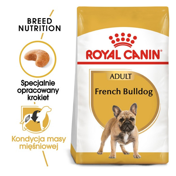 Royal Canin French Bulldog Adult karma sucha dla psów dorosłych rasy buldog francuski 3kg