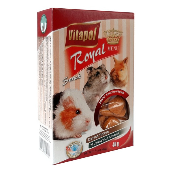 Vitapol Menu Płatki - Marchewka 40g [1012]