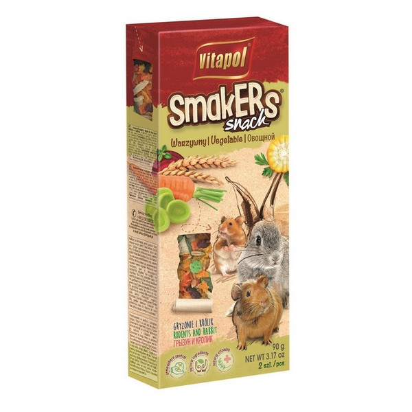 Vitapol Smakers dla gryzoni - warzywny 2szt [1108]