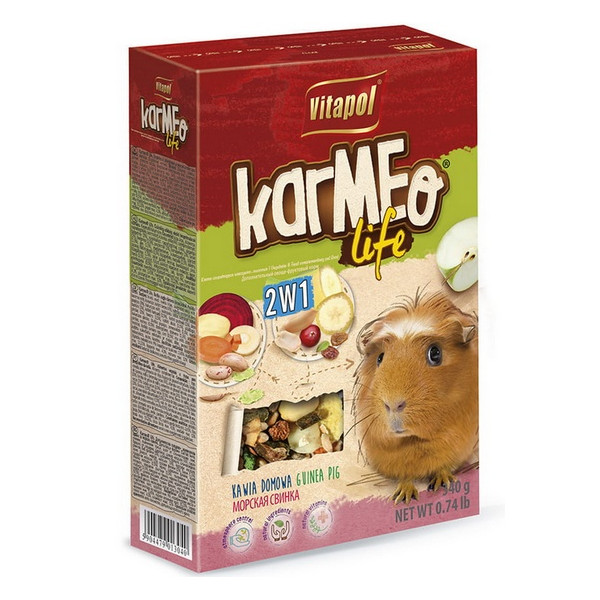 Vitapol Pokarm dla świnki morskiej 2w1 owocowo-warzywny 340g [1304]