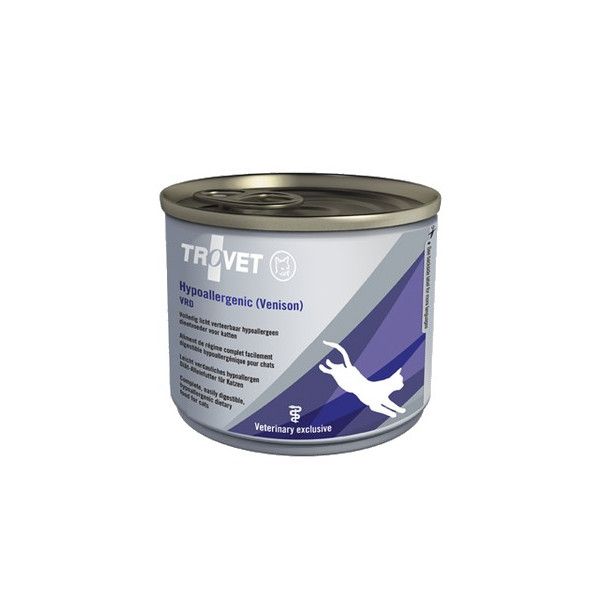 Trovet VRD Hypoallergenic Dziczyzna dla kota puszka 200g