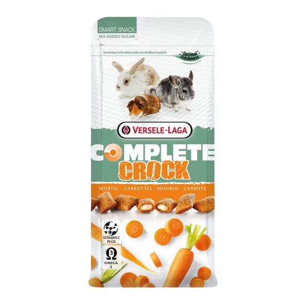 Versele-Laga Crock Complete Carrot przysmak z marchewką dla gryzoni 50g