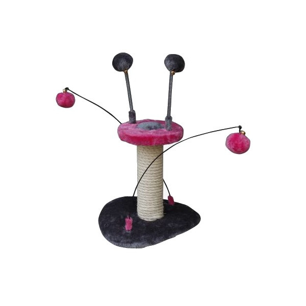 Yarro Drapak Mini UFO różowo-szary 23x24x25cm [Y1144]