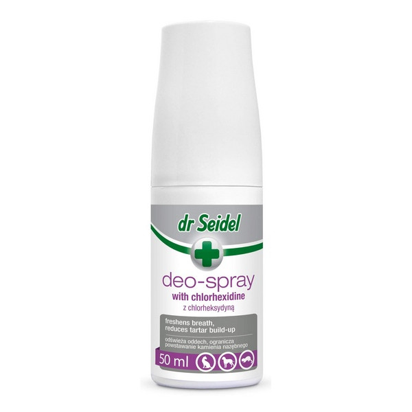 Dr Seidel Deo-Spray z chlorheksydyną - higiena jamy ustnej 50ml