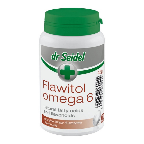 Dr Seidel Flawitol Omega 6 skóra i sierść - 60 kaps.