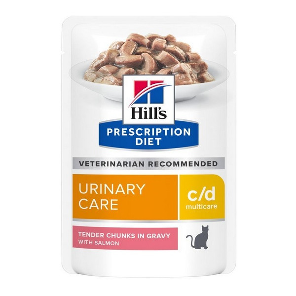 Hill's Prescription Diet c/d Feline z Łososiem saszetka 85g