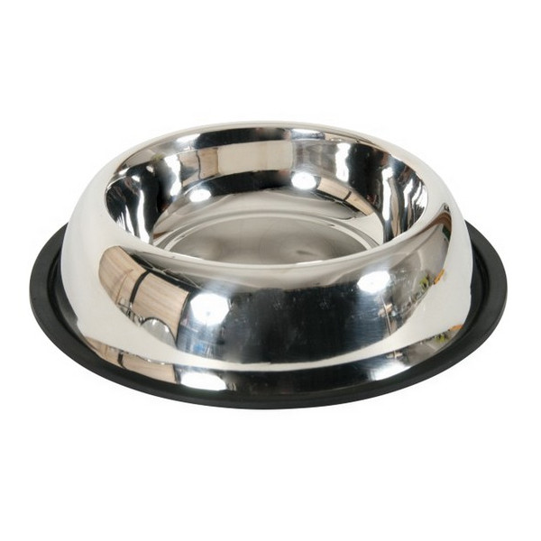 Zolux Miska Inox na gumie 23cm 0,9L [475485]