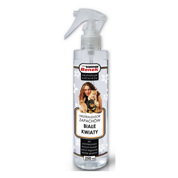 Super Benek Neutralizator Spray - Białe kwiaty 250ml