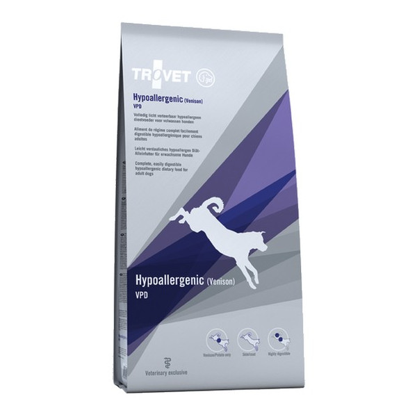 Trovet VPD Hypoallergenic Dziczyzna dla psa 3kg