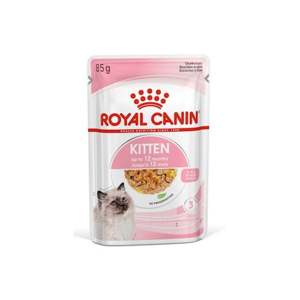 Royal Canin Kitten w galaretce karma mokra dla kociąt do 12 miesiąca życia saszetka 85g