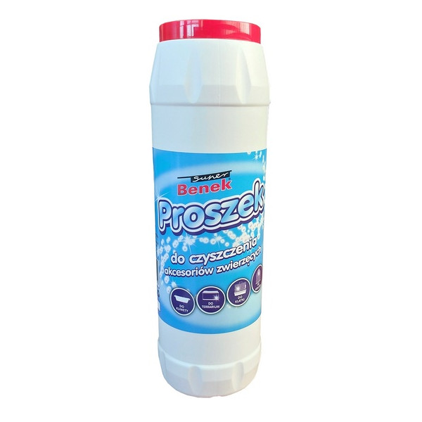 Super Benek Proszek do czyszczenia akcesoriów zwierzęcych (kuwet) 375g