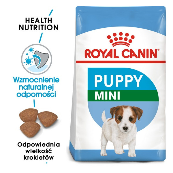 Royal Canin Mini Puppy karma sucha dla szczeniąt, od 2 do 10 miesiąca życia, ras małych 800g