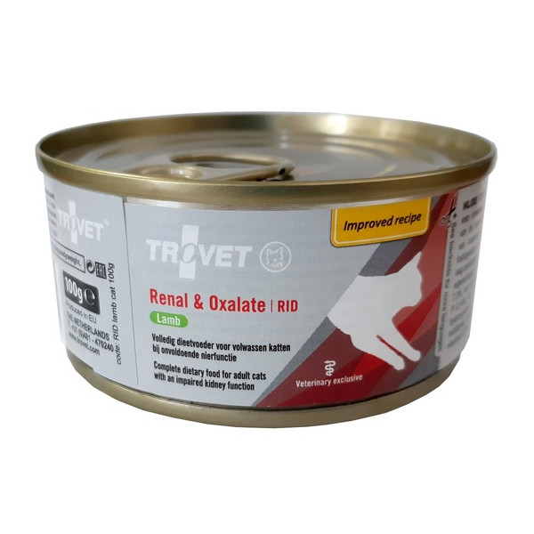 Trovet RID Renal & Oxalate dla kota jagnięcina puszka 100g